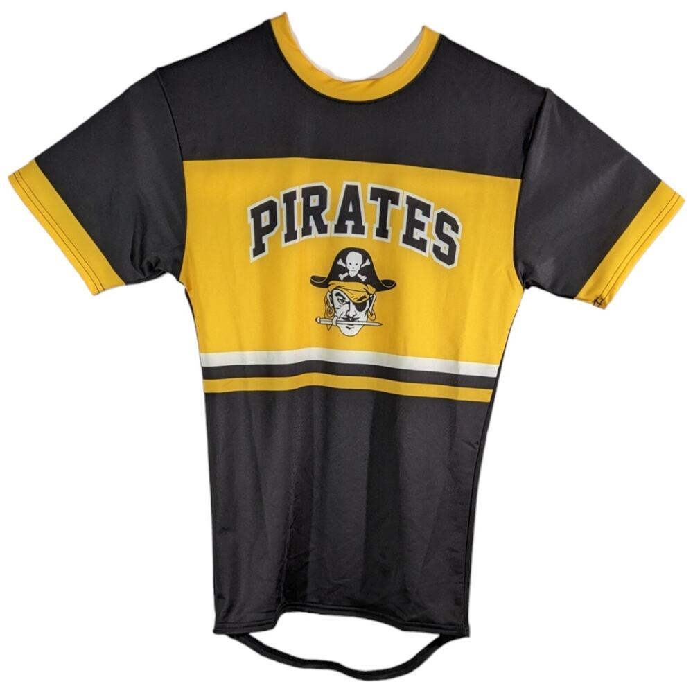 Pirates Cliff Keen Wrestling Competition Singlet Top Shirt Mens Medium Black